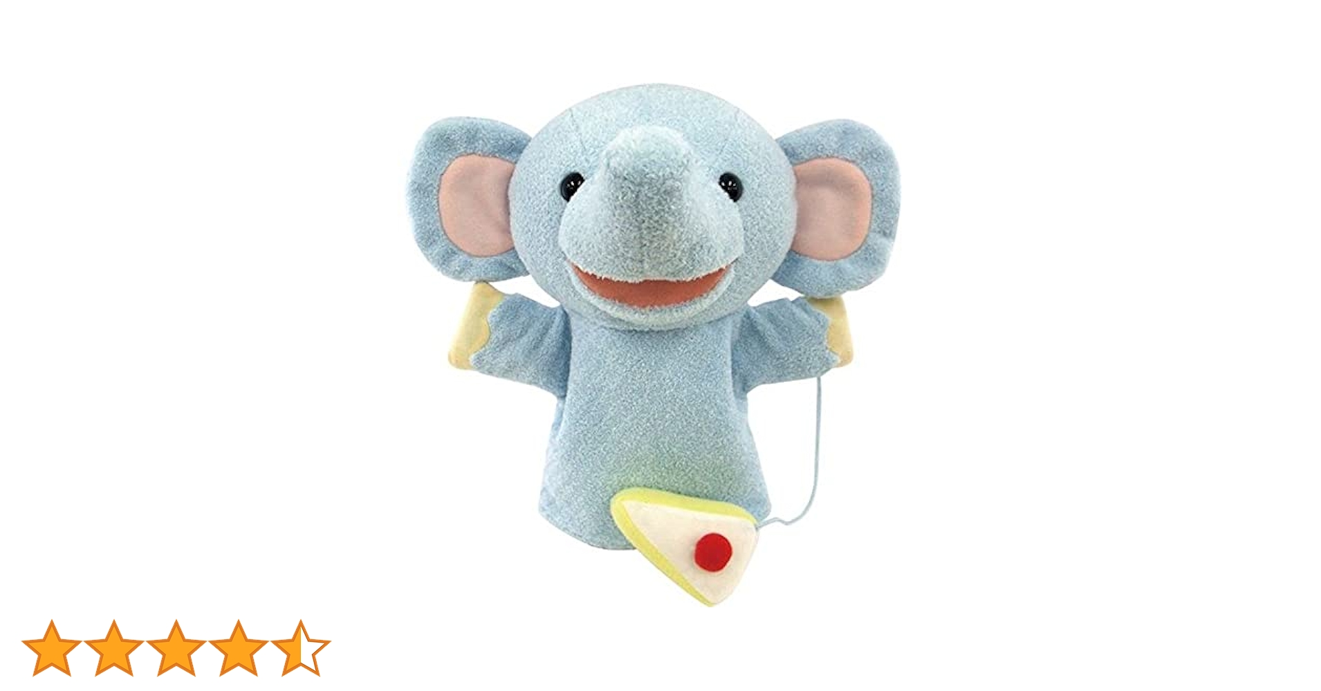 Amazon.co.jp: モンスイユ(Monseuil) もぐもぐパペット ゾウ 25